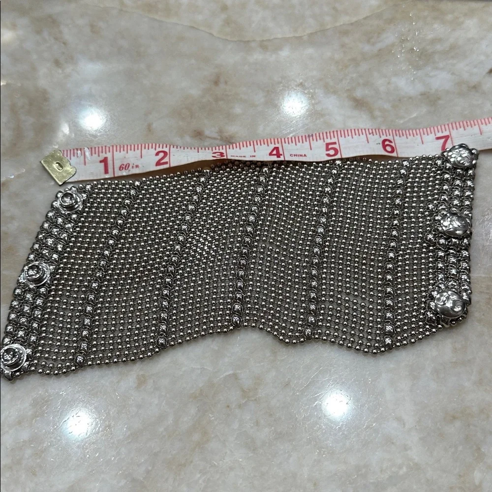 SG Liquid Metal TB27-N Chrome Finish Bracelet by Sergio Gutierrez - Picture 6 of 7